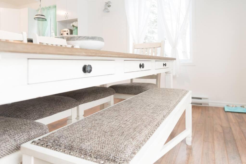 French Countryside Chic 2-Bedroom Chalet Prince Mont-Tremblant Kültér fotó